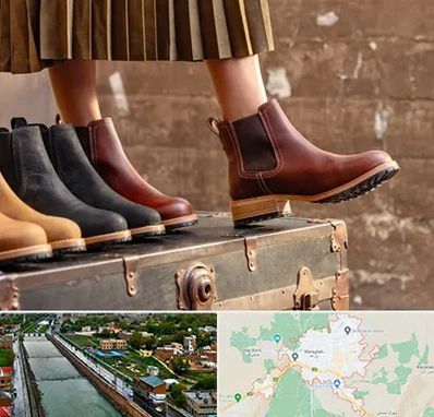 کفش چرم زنانه در مراغه