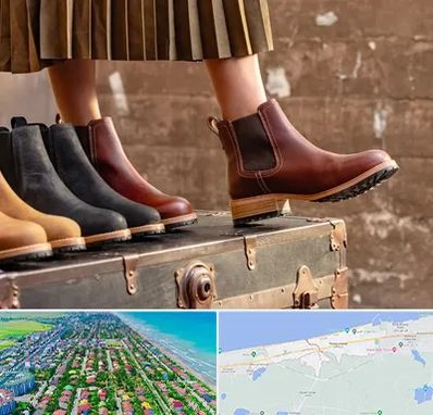 کفش چرم زنانه در فریدونکنار