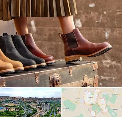 کفش چرم زنانه در شهریار