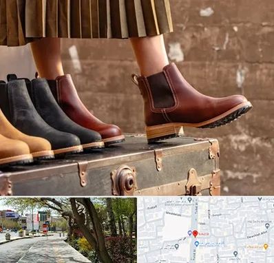 کفش چرم زنانه در خیابان توحید اصفهان 