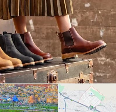 کفش چرم زنانه در رشدیه تبریز