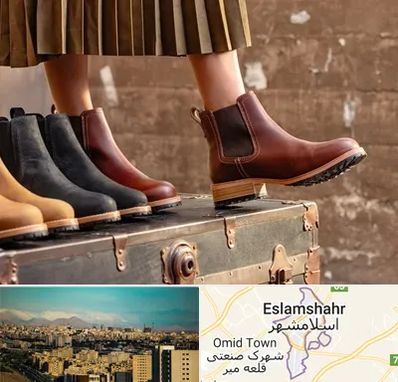 کفش چرم زنانه در اسلامشهر