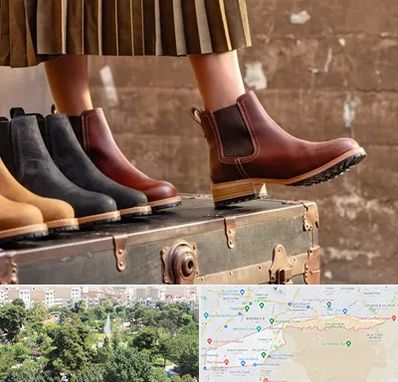 کفش چرم زنانه در منطقه 13 تهران 