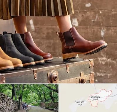 کفش چرم زنانه در شاندیز مشهد