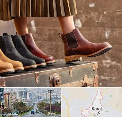 کفش چرم زنانه در گوهردشت کرج 