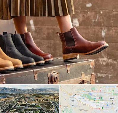 کفش چرم زنانه در منطقه 21 تهران 