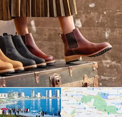 کفش چرم زنانه در چیتگر 