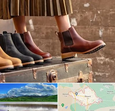 کفش چرم زنانه در مرند