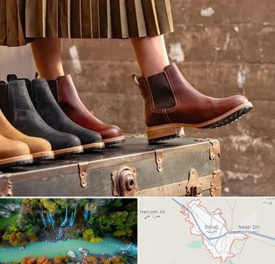 کفش چرم زنانه در دورود