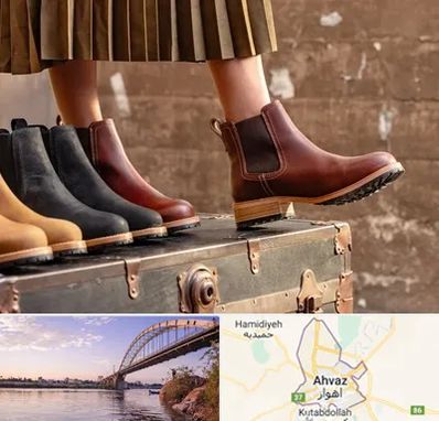 کفش چرم زنانه در اهواز