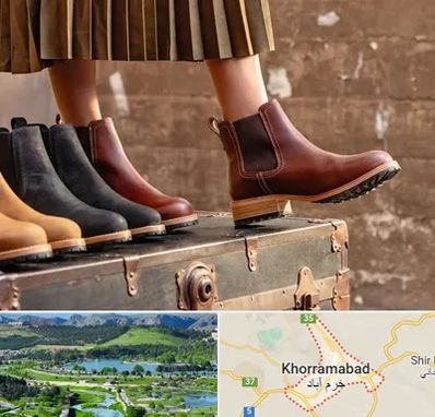 کفش چرم زنانه در خرم آباد