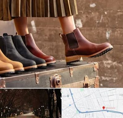 کفش چرم زنانه در ابوریحان تبریز