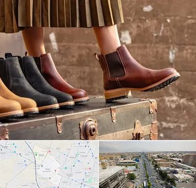 کفش چرم زنانه در حصارک کرج 