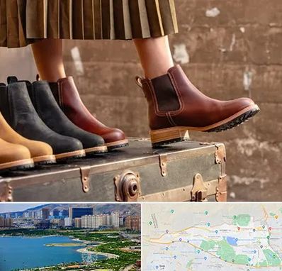 کفش چرم زنانه در منطقه 22 تهران 