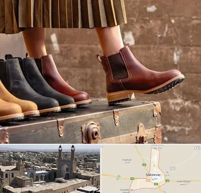 کفش چرم زنانه در سبزوار