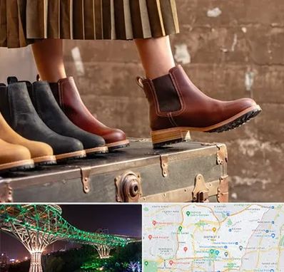 کفش چرم زنانه در منطقه 3 تهران 