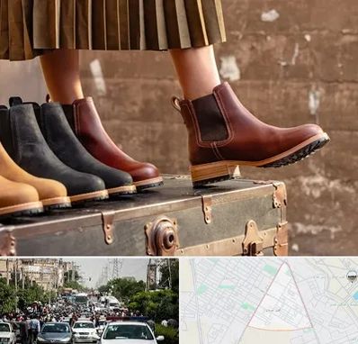 کفش چرم زنانه در سیدی مشهد