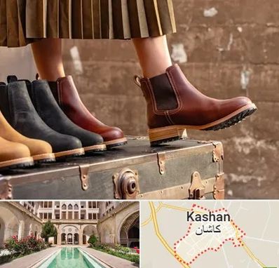کفش چرم زنانه در کاشان