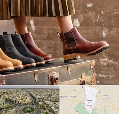 کفش چرم زنانه در قزوین