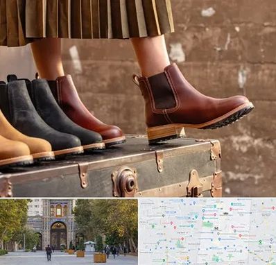 کفش چرم زنانه در منطقه 12 تهران 