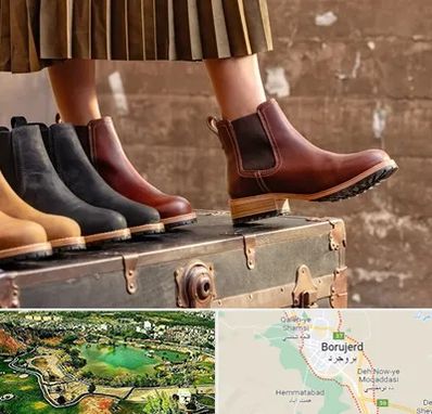 کفش چرم زنانه در بروجرد