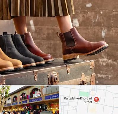 کفش چرم زنانه در 15 خرداد
