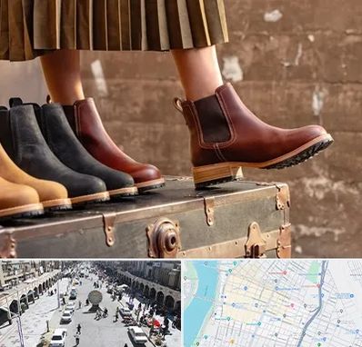 کفش چرم زنانه در نادری اهواز 