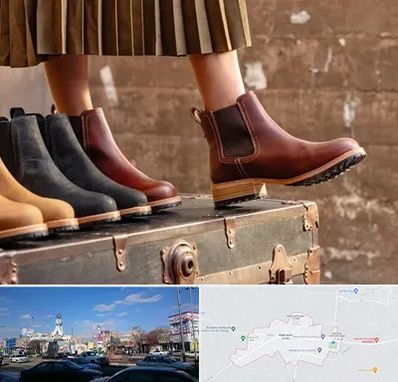 کفش چرم زنانه در ماهدشت کرج 