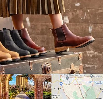 کفش چرم زنانه در شهر ری