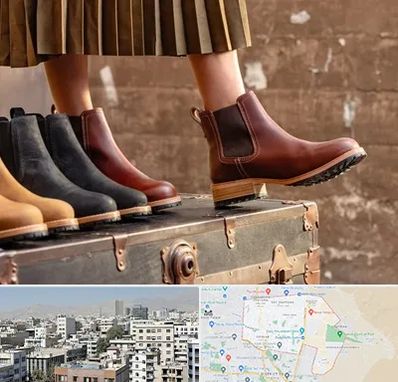 کفش چرم زنانه در منطقه 14 تهران 