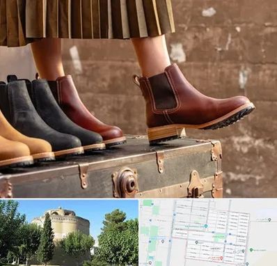 کفش چرم زنانه در مرداویج اصفهان 