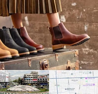 کفش چرم زنانه در مرکز تهران