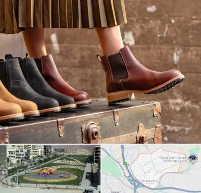 کفش چرم زنانه در مرزداران تبریز