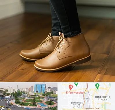 کفش طبی زنانه در ونک 
