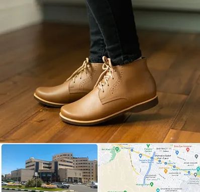 کفش طبی زنانه در صیاد شیرازی مشهد 