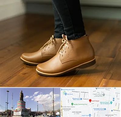 کفش طبی زنانه در کارگر جنوبی 