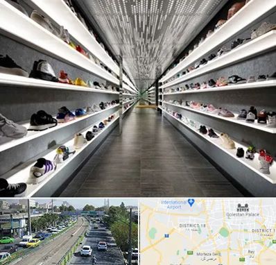 عمده فروشی کفش در جنوب تهران 