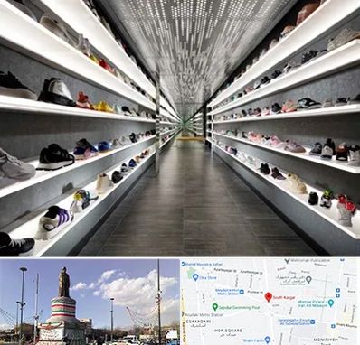 عمده فروشی کفش در کارگر جنوبی 