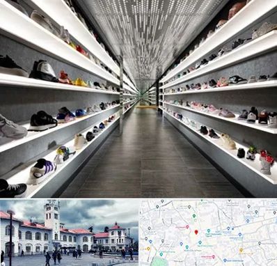 عمده فروشی کفش در میدان شهرداری رشت 