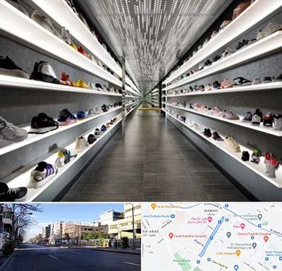 عمده فروشی کفش در خیابان ملاصدرا شیراز 