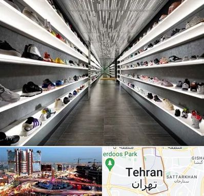 عمده فروشی کفش در صادقیه 