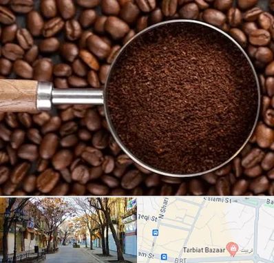 آسیاب قهوه در تربیت تبریز