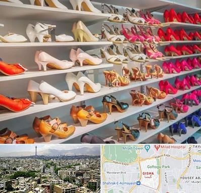 عمده فروشی کفش زنانه در گیشا 