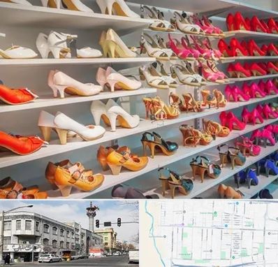 عمده فروشی کفش زنانه در 17شهریور