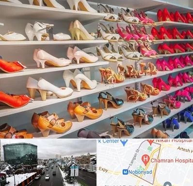 عمده فروشی کفش زنانه در اقدسیه 