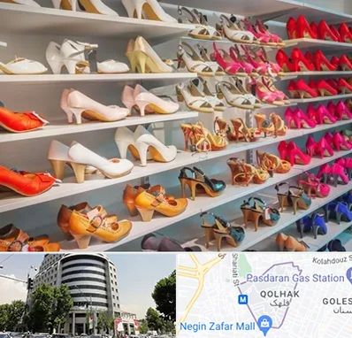 عمده فروشی کفش زنانه در قلهک 