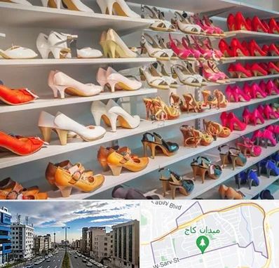 عمده فروشی کفش زنانه در سعادت آباد 