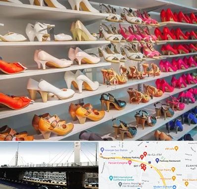 عمده فروشی کفش زنانه در پارک وی 