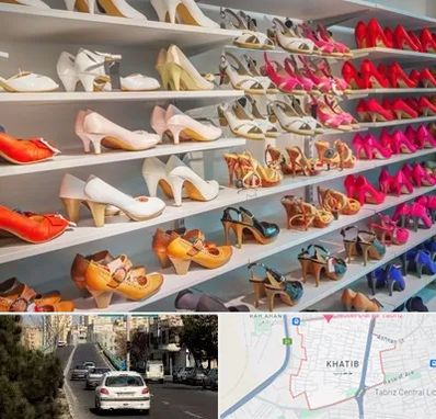 عمده فروشی کفش زنانه در خطیب تبریز