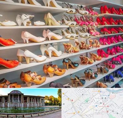 عمده فروشی کفش زنانه در عفیف آباد شیراز 